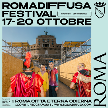 Roma, da oggi al 20 ottobre torna ‘Romadiffusa’